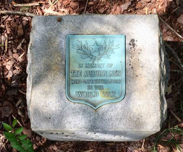 THE AUBURN MEN WORLD WAR MEMORIAL