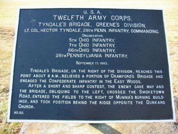 TWELFTH ARMY CORPS WAR MEMORIAL PLAQUE III