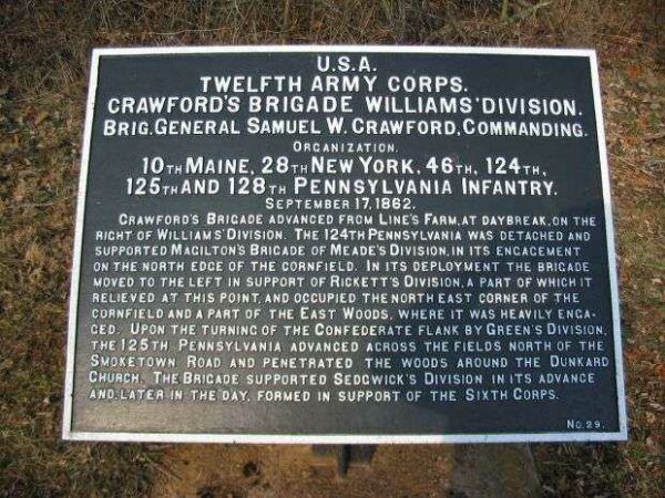 TWELFTH ARMY CORPS WAR MEMORIAL PLAQUE II