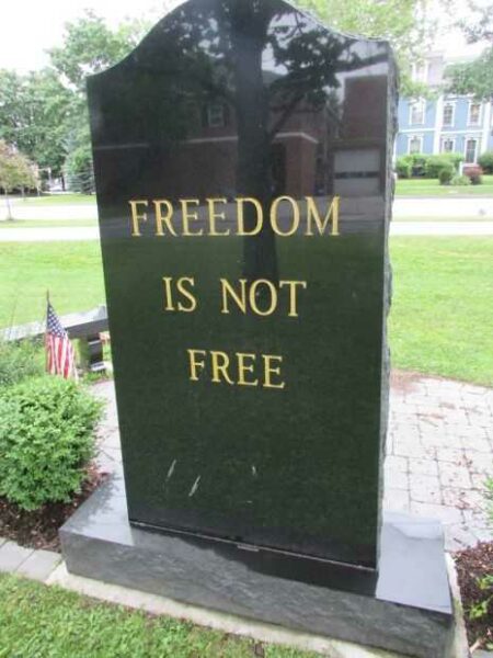 RUTLAND KOREA WAR MEMORIAL BACK