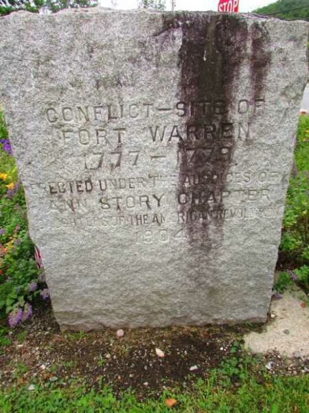 CONFLICT-SITE OF FORT WARREN MEMORIAL
