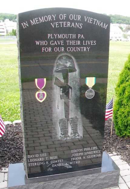 PLYMOUTH VIETNAM VETERANS MEMORIAL FRONT