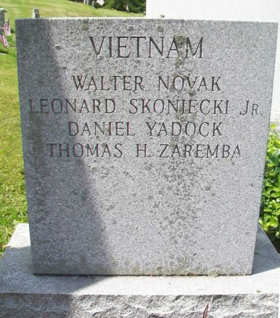 HOLY TRINITY CATHOLIC CEMETERY VIETNAM WAR MEMORIAL