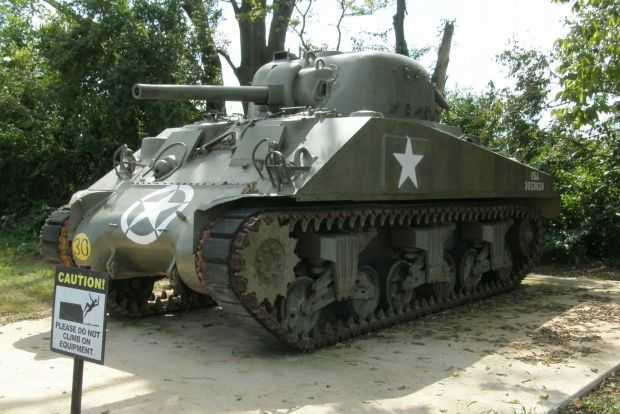 THE ARMY’S WAR HORSE MEMORIAL TANK