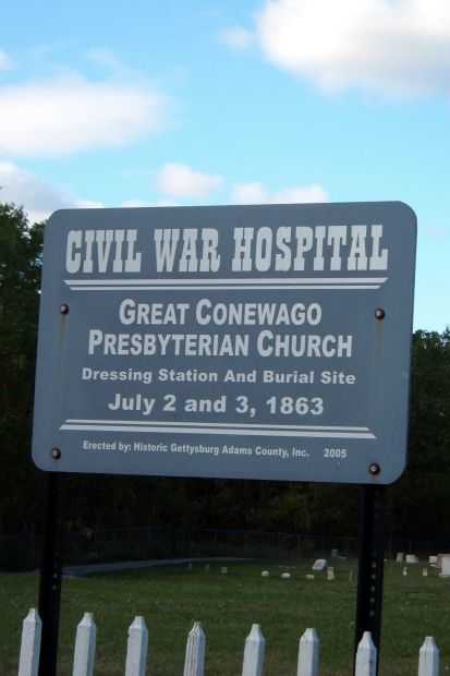 CIVIL WAR HOSPITAL MEMORIAL MARKER