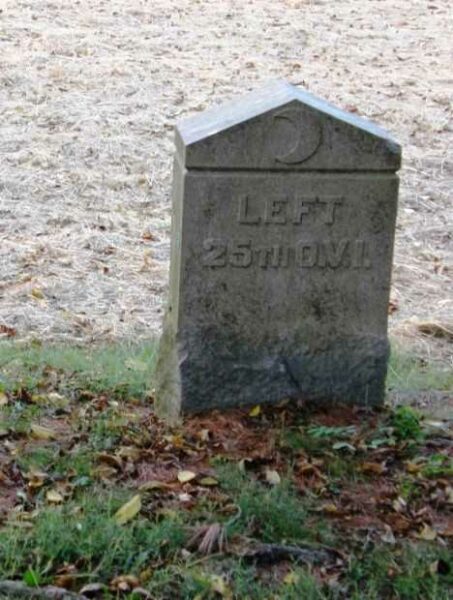 LEFT 25TH O.V.I. WAR MEMORIAL