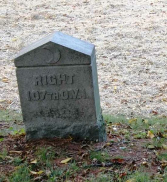 RIGHT 107TH O.V.I. WAR MEMORIAL
