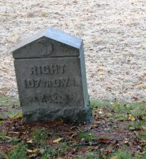 RIGHT 107TH O.V.I. WAR MEMORIAL