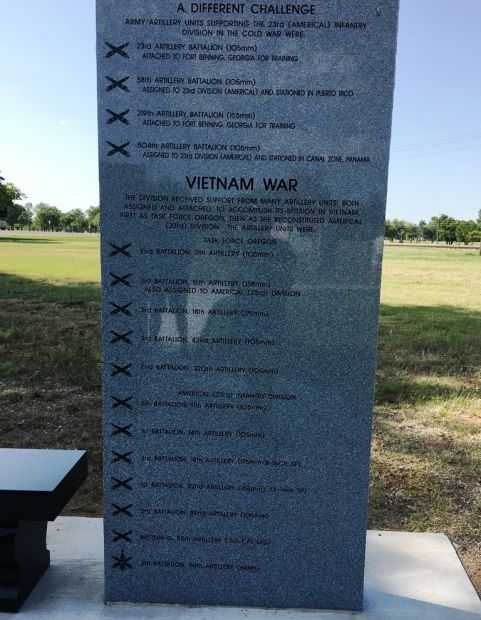 AMERICAL (23RD) INFANTRY DIVISION MEMORIAL STONE D