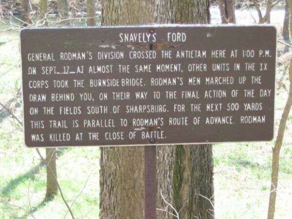 SNAVELY’S FORD WAR MEMORIAL PLAQUE