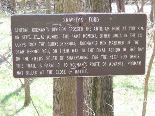 SNAVELY’S FORD WAR MEMORIAL PLAQUE