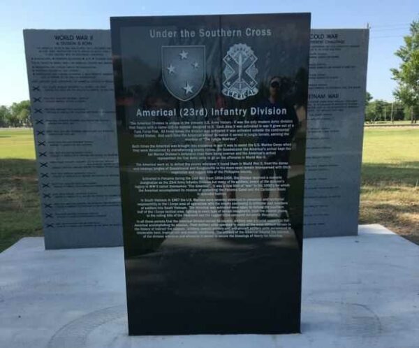 AMERICAL (23RD) INFANTRY DIVISION MEMORIAL STONE A
