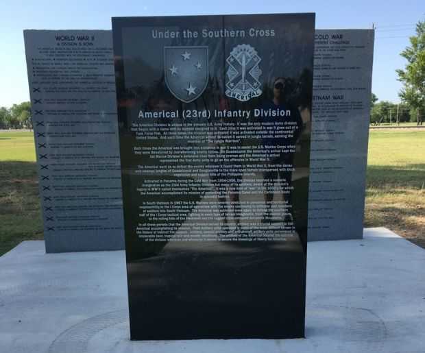 AMERICAL (23RD) INFANTRY DIVISION MEMORIAL STONE A