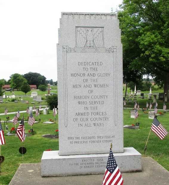 HARDIN COUNTY WAR VETERANS MEMORIAL