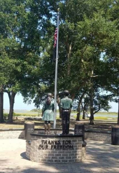 HONOR AMERICA’S VETERANS MEMORIAL ENTRANCE STONE