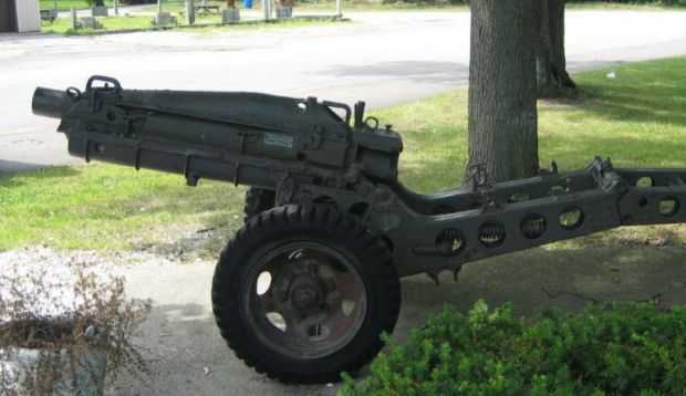 M1A1 75MM PACK HOWITZER WAR MEMORIAL