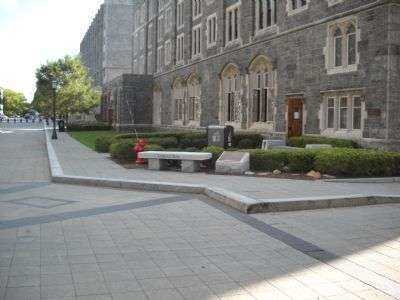 KOREAN WAR MEMORIAL AND BENCH