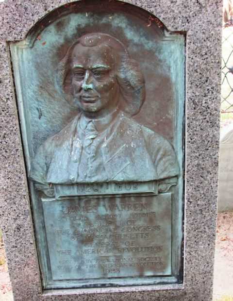 JAMES WARREN REVOLUTIONARY WAR MEMORIAL