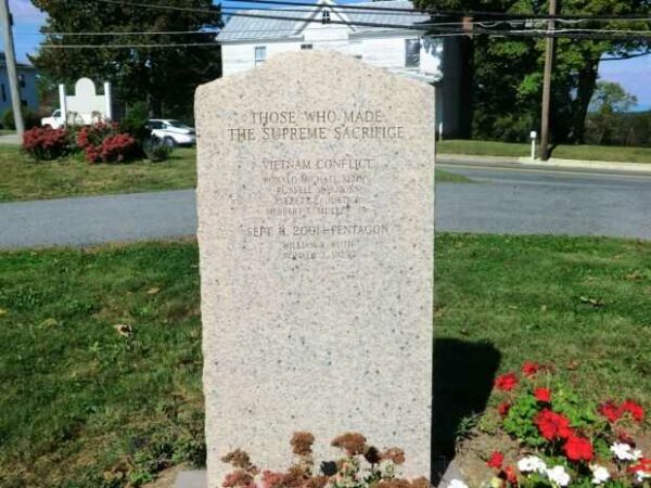 MOUNT AIRY ALL WARS MEMORIAL STONE C