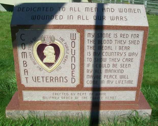 BANGOR COMBAT WOUNDED VETERANS MEMORIAL