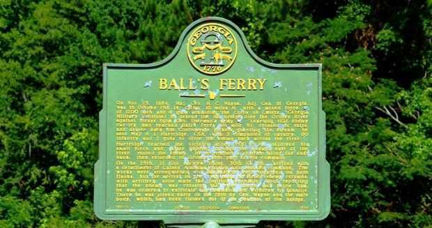 BALLS FERRY WAR MEMORIAL MARKER