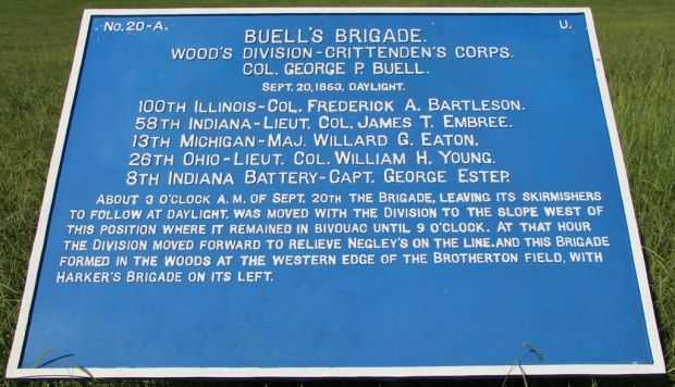 BUELL’S BRIGADE WAR MEMORIAL PLAQUE II