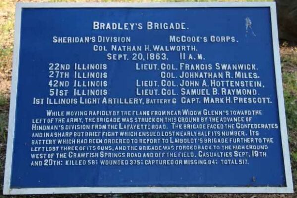BRADLEY’S BRIGADE WAR MEMORIAL PLAQUE II