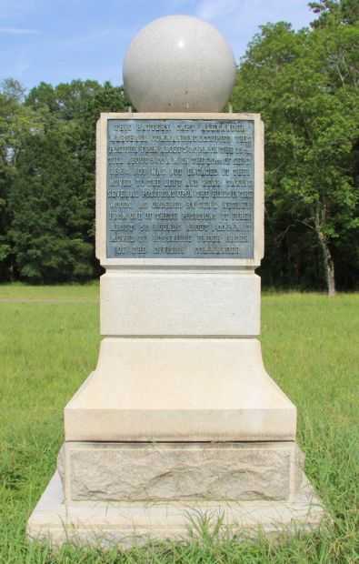 BATTERY G. 1ST. OHIO L.A. WAR MEMORIAL BACK