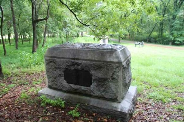 36TH ILLINOIS INFANTRY 20TH ARMY CORPS WAR MEMORIAL BACK