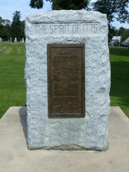 THE SPIRIT OF 1775 MEMORIAL