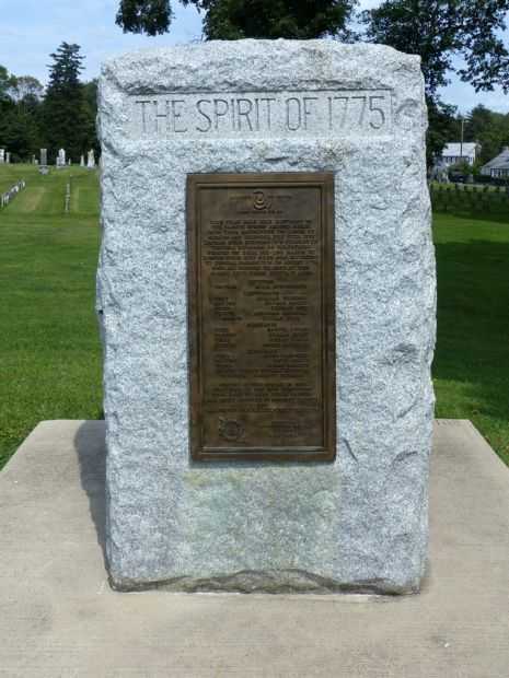 THE SPIRIT OF 1775 MEMORIAL