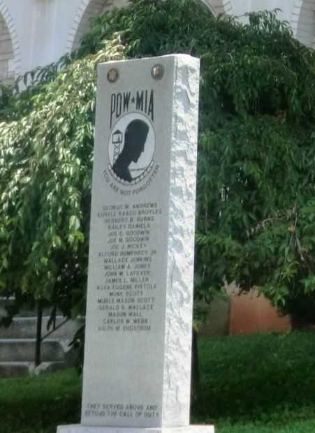WHITE COUNTY POW MIA WAR MEMORIAL