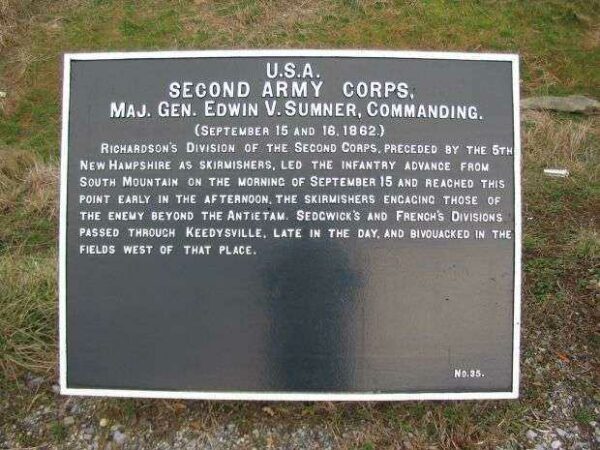 SECOND ARMY CORPS WAR MEMORIAL PLAQUE IX