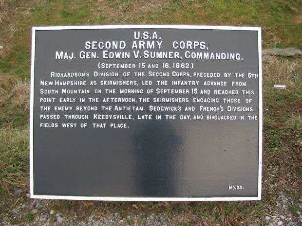 SECOND ARMY CORPS WAR MEMORIAL PLAQUE IX