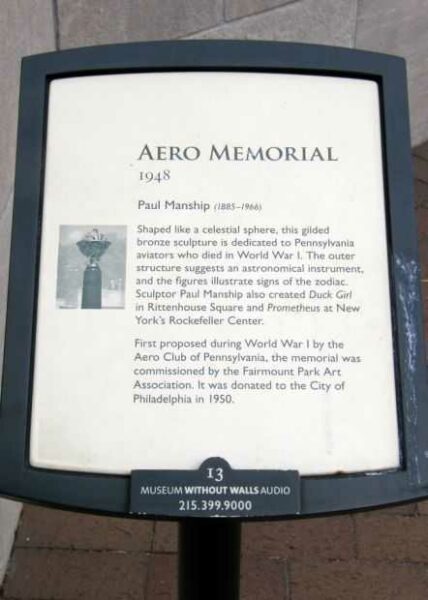 AERO MEMORIAL PLAQUE