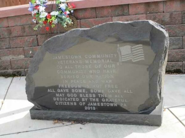 JAMESTOWN COMMUNITY VETERANS MEMORIAL
