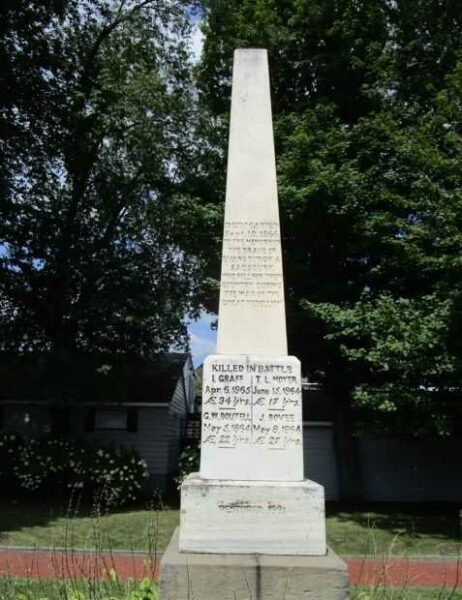 EVANSBURGH & SADSBURY CIVIL WAR MEMORIAL