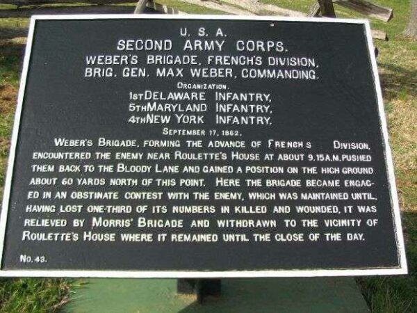 SECOND ARMY CORPS WAR MEMORIAL PLAQUE VII