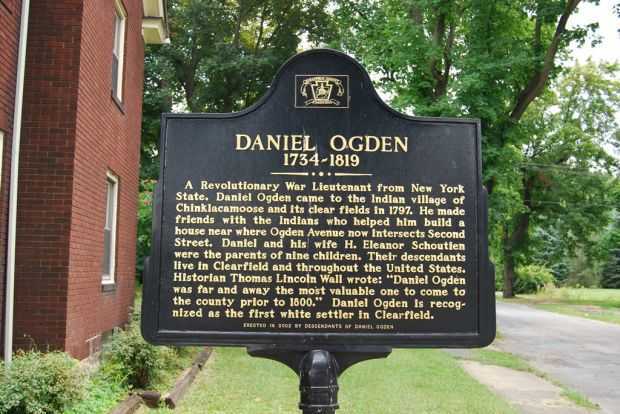 DANIEL OGDEN REVOLUTIONARY WAR SOLDIER MEMORIAL MARKER