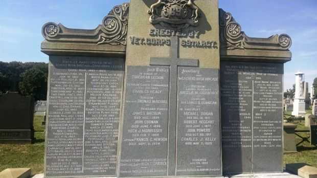 VET. CORPS 69TH. REGT. WAR MEMORIAL