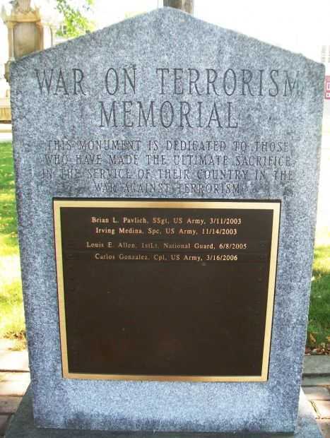PORT JERVIS WAR ON TERRORISM MEMORIAL