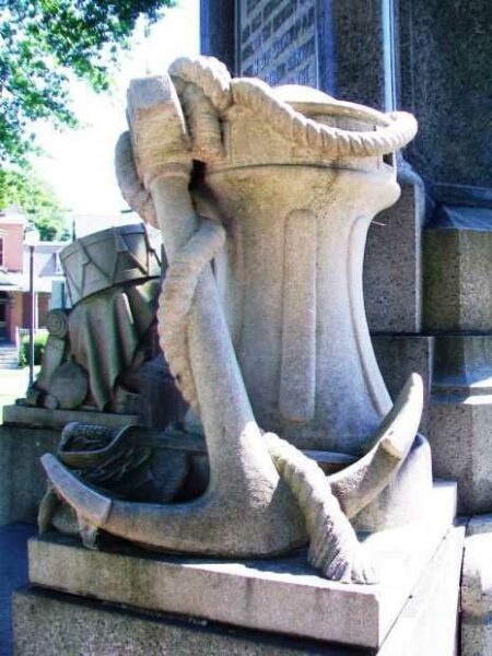 DEERPARK CIVIL WAR MEMORIAL STONE CARVING D