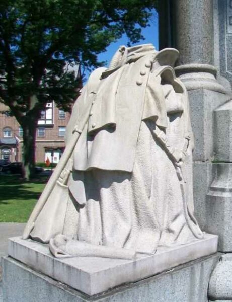 DEERPARK CIVIL WAR MEMORIAL STONE CARVING B