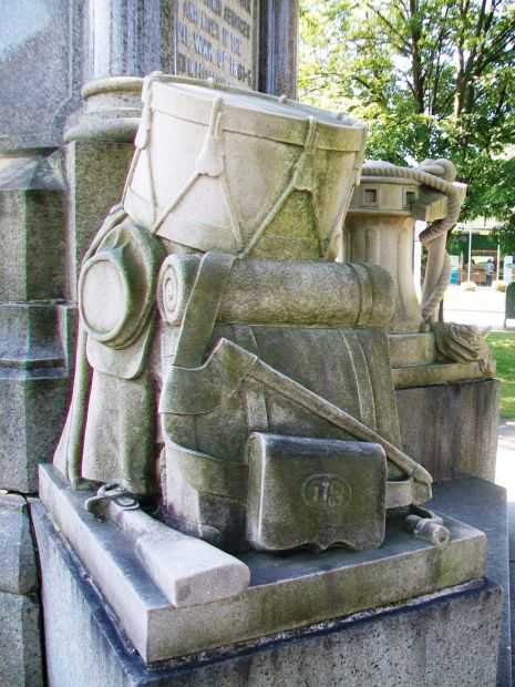 DEERPARK CIVIL WAR MEMORIAL STONE CARVING A