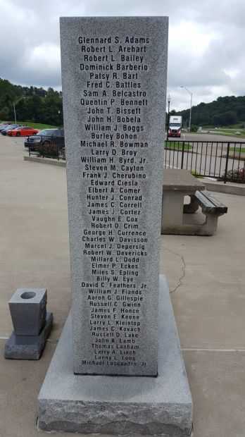 BRIDGEPORT COMBAT WOUNDED MEMORIAL RIGHT SIDE