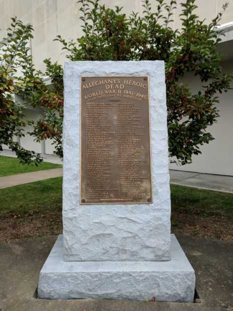 ALLEGHANY’S HEROIC DEAD WORLD WAR II MEMORIAL