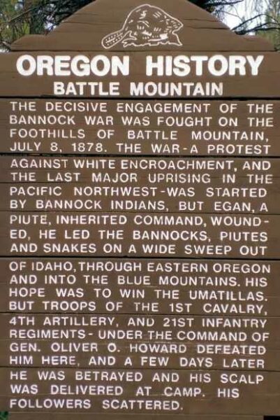 BATTLE MOUNTAIN WAR MEMORIAL MARKER