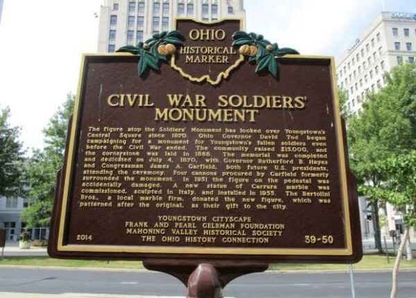 CIVIL WAR SOLDIERS’ MONUMENT MARKER