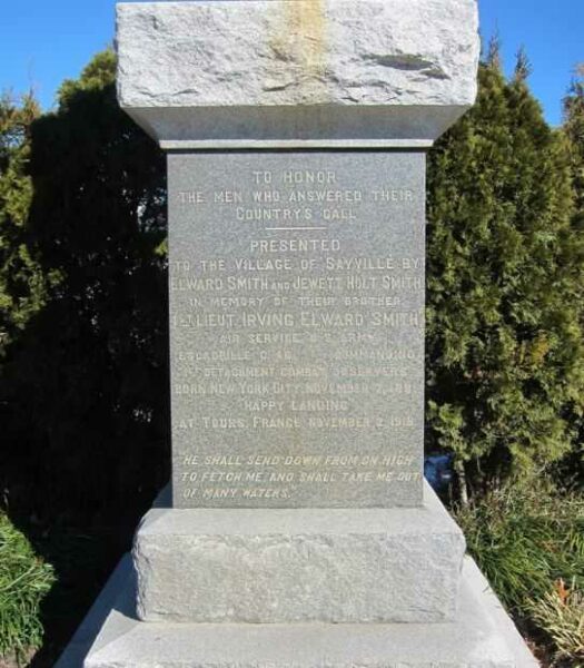 SAYVILLE WAR MEMORIAL COLUMN A