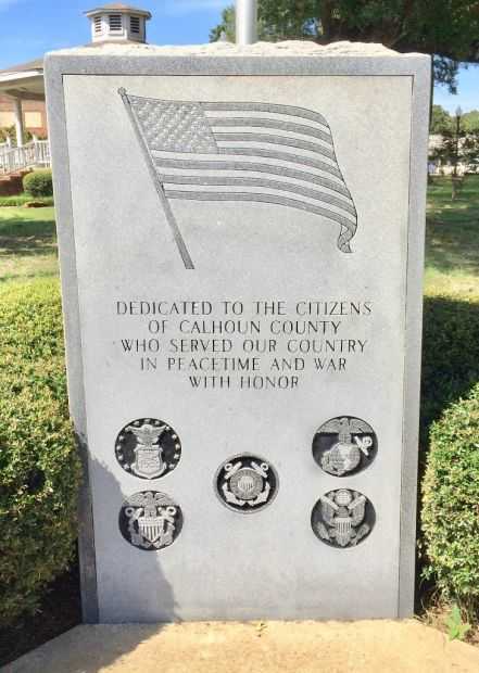 CALHOUN COUNTY VETERANS MEMORIAL